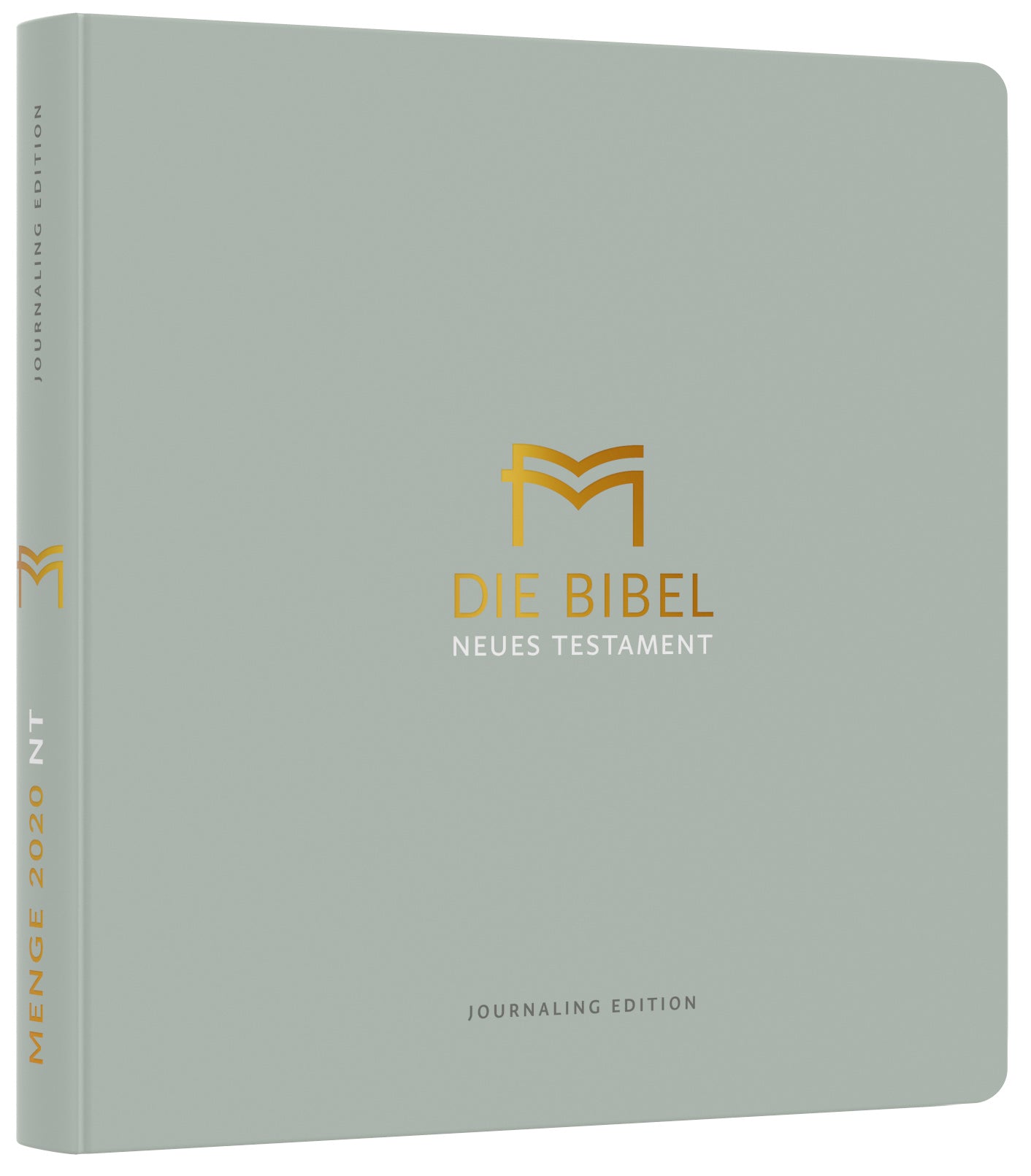 Menge 2020 (Bibel) NT – Journaling Edition, Umschlag »Salbei« – Originalabbildung von CLV