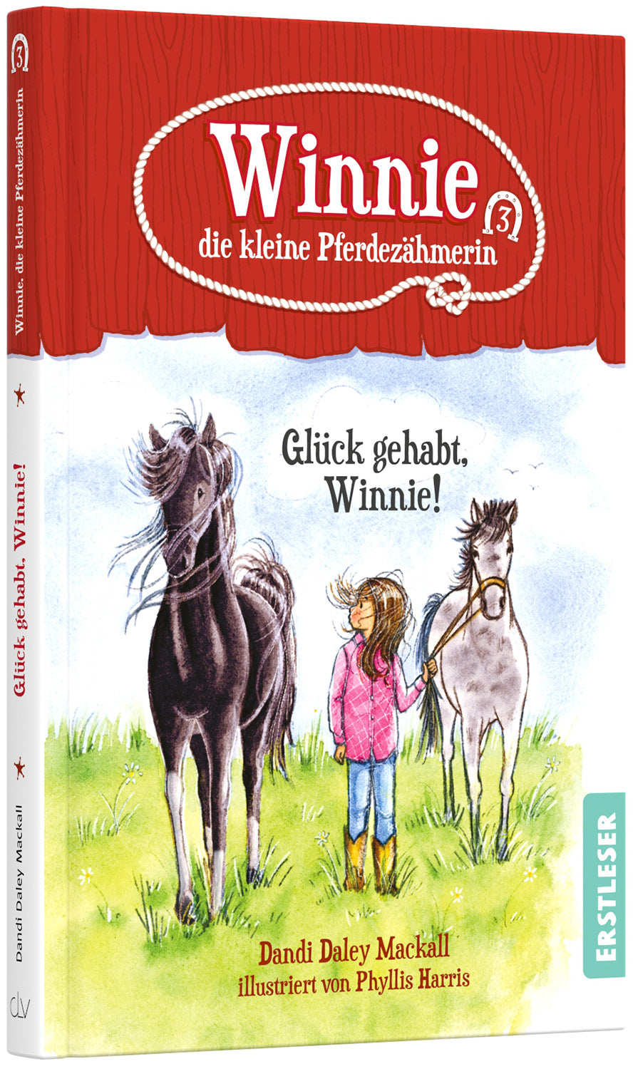 Winnie, die kleine Pferdezähmerin – Glück gehabt, Winnie! – Originalabbildung von CLV