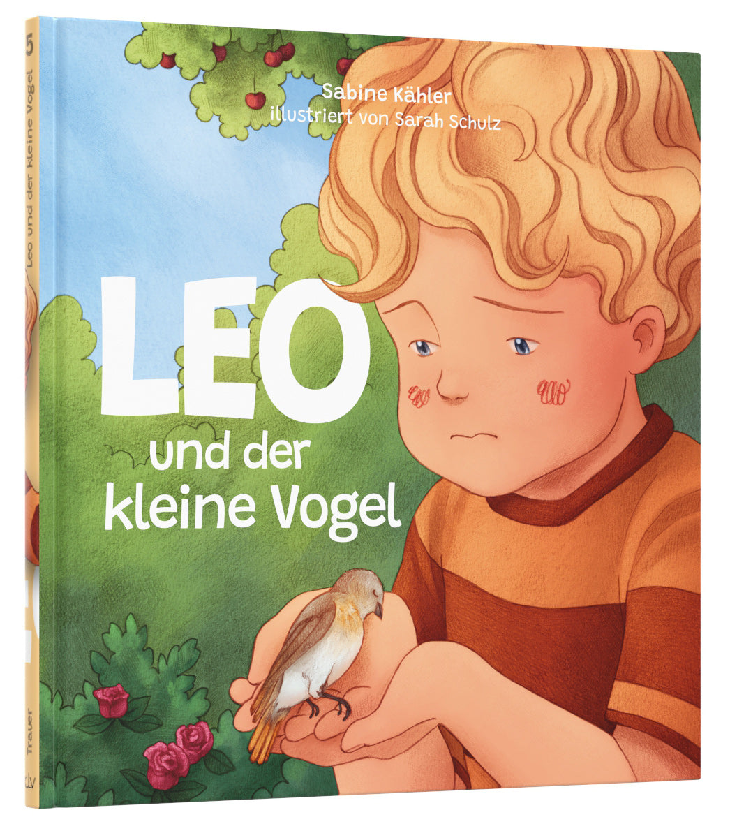 Leo und der kleine Vogel (Trauer) – Originalabbildung von CLV