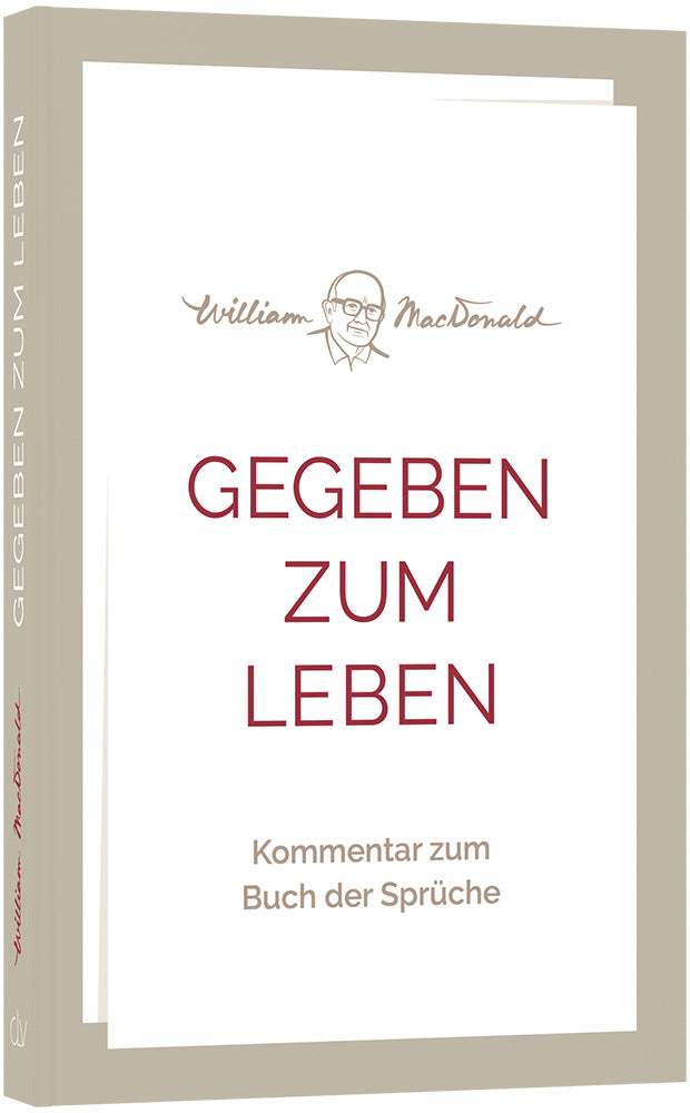 Gegeben zum Leben – Kommentar zum Buch der Sprüche – Originalabbildung von CLV