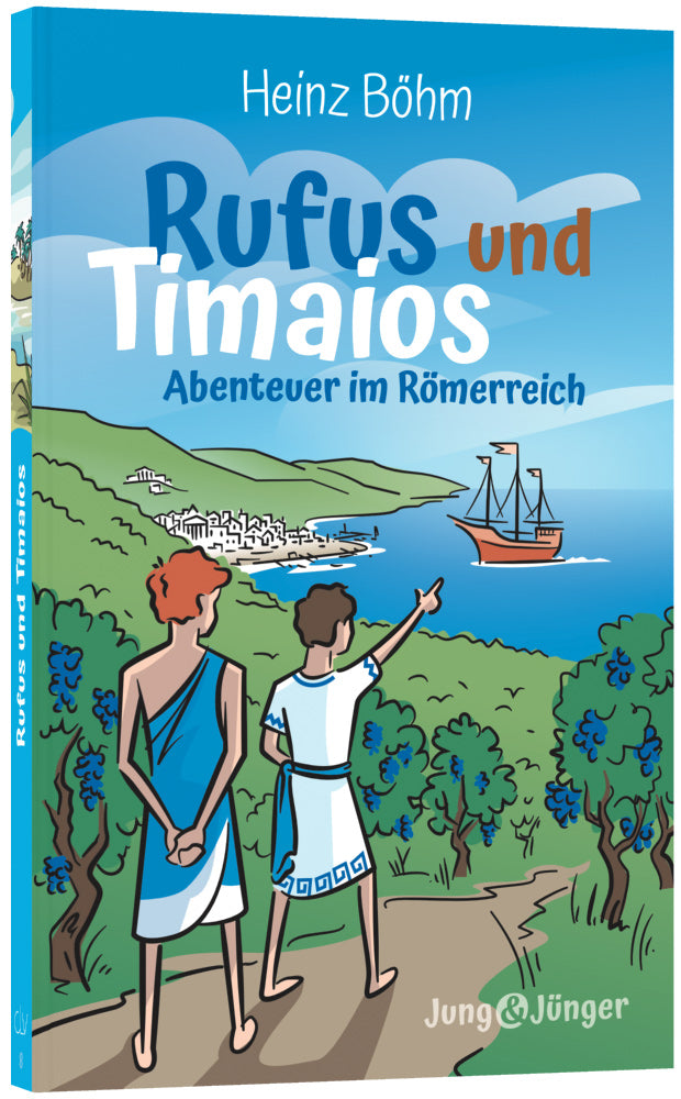 Rufus und Timaios – Abenteuer im Römerreich – Originalabbildung von CLV
