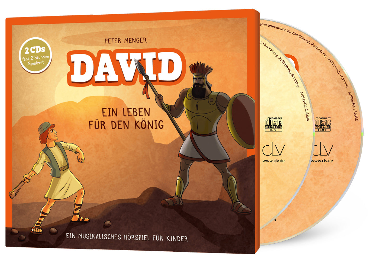 David – Ein Leben für den König (Hörspiel) – Originalabbildung von CLV