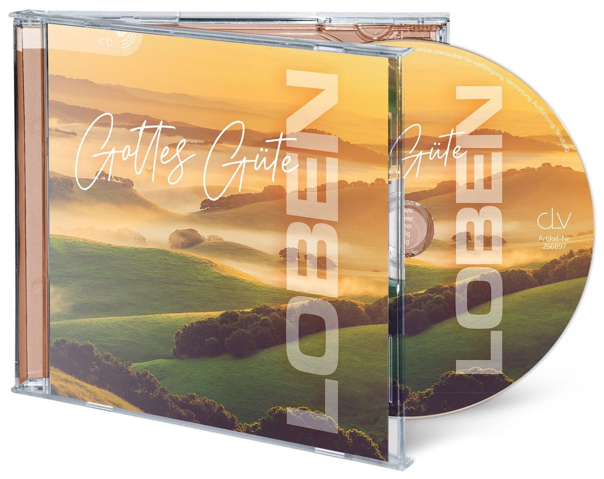 Gottes Güte LOBEN (CD) – Originalabbildung von CLV