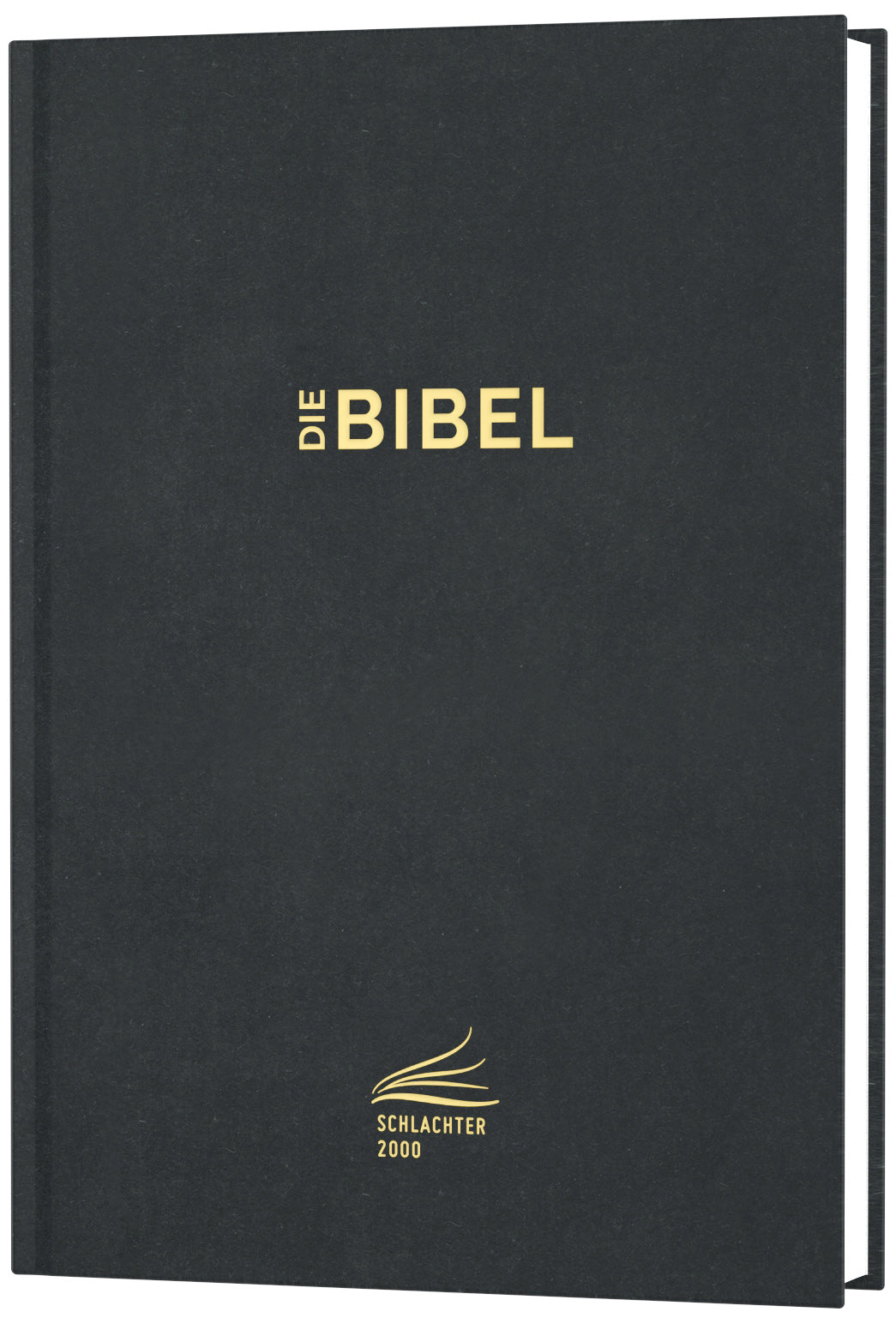 Schlachter 2000 Bibel – Standardausgabe (Hardcover, schwarz) – Originalabbildung von CLV