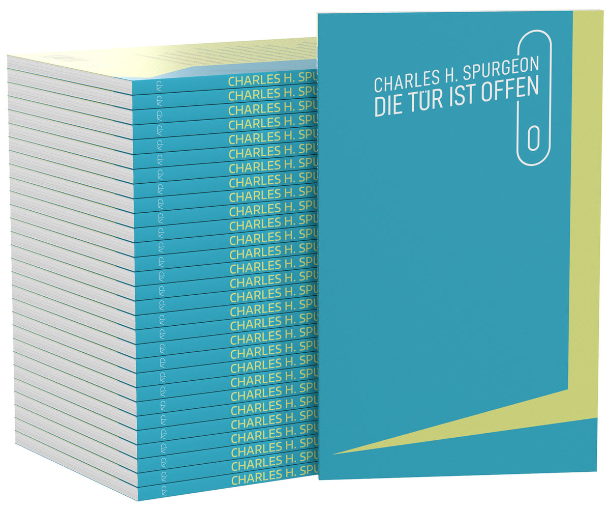 30er Paket Die Tür ist offen – Originalabbildung von CLV