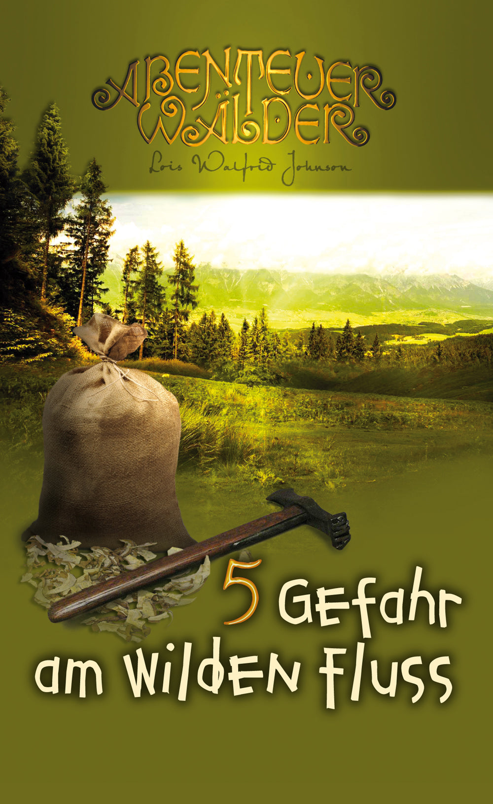 Abenteuerwälder 5: Gefahr am wilden Fluss – Originalabbildung von CLV