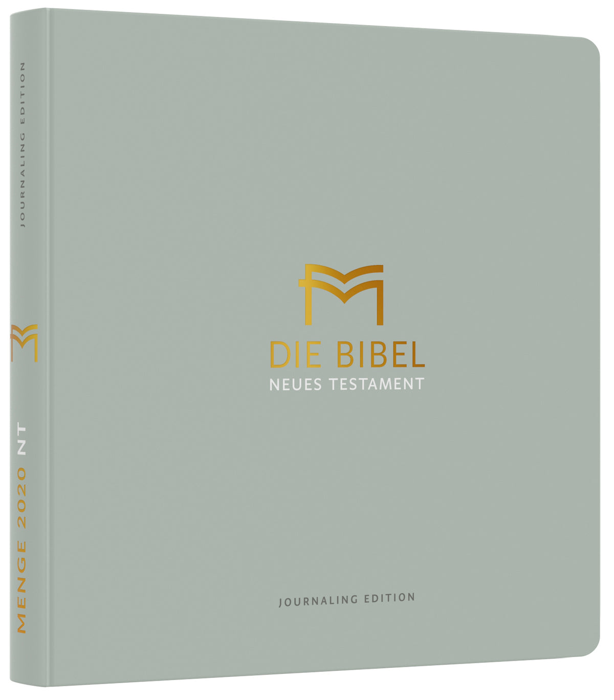 Menge 2020 (Bibel) NT – Journaling Edition, Umschlag »Salbei« – Originalabbildung von CLV