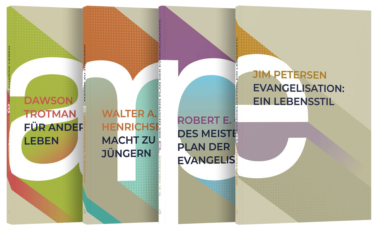Buchpaket »Evangelisation und Jüngerschaft« – Originalabbildung von CLV