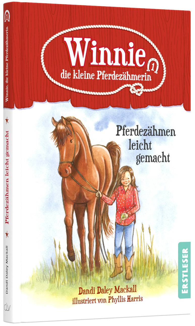 Winnie, die kleine Pferdezähmerin – Pferdezähmen leicht gemacht – Originalabbildung von CLV