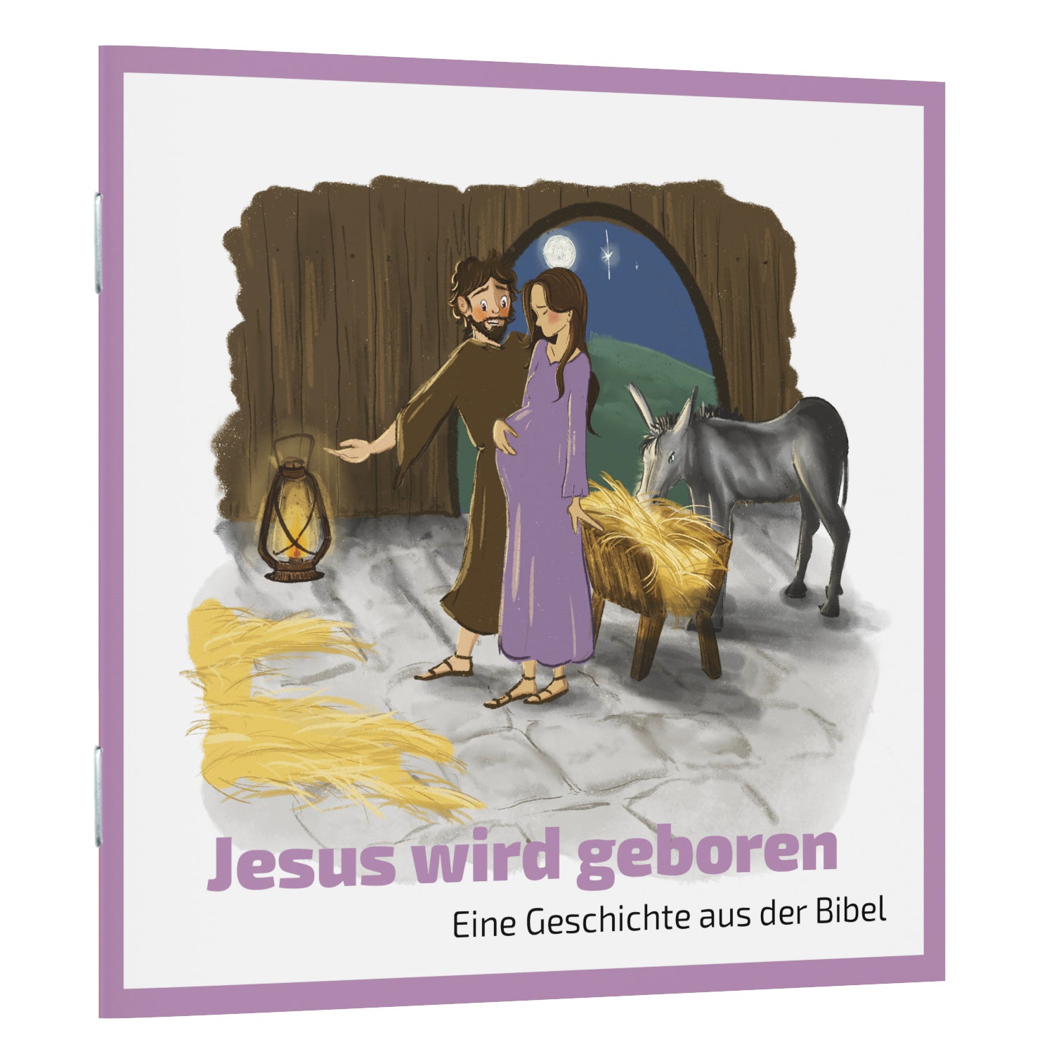 Jesus wird geboren – Originalabbildung von CLV