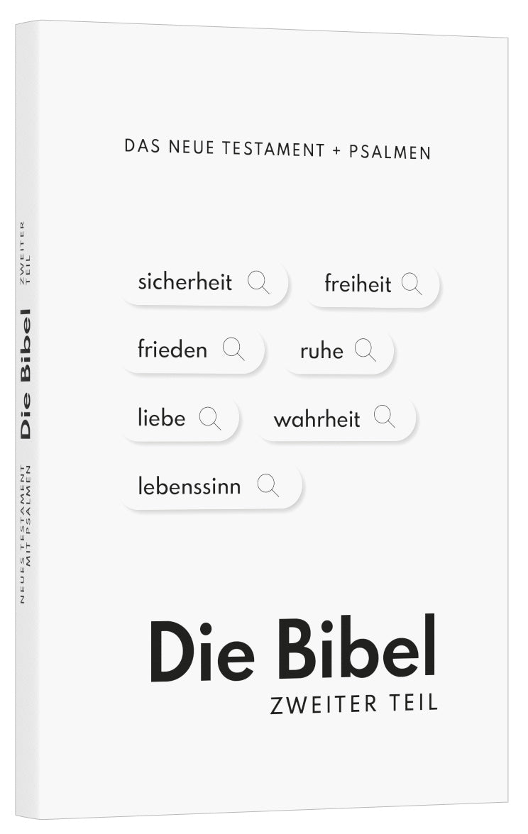 Elberfelder Bibel – Das Neue Testament mit Psalmen – Originalabbildung von CLV