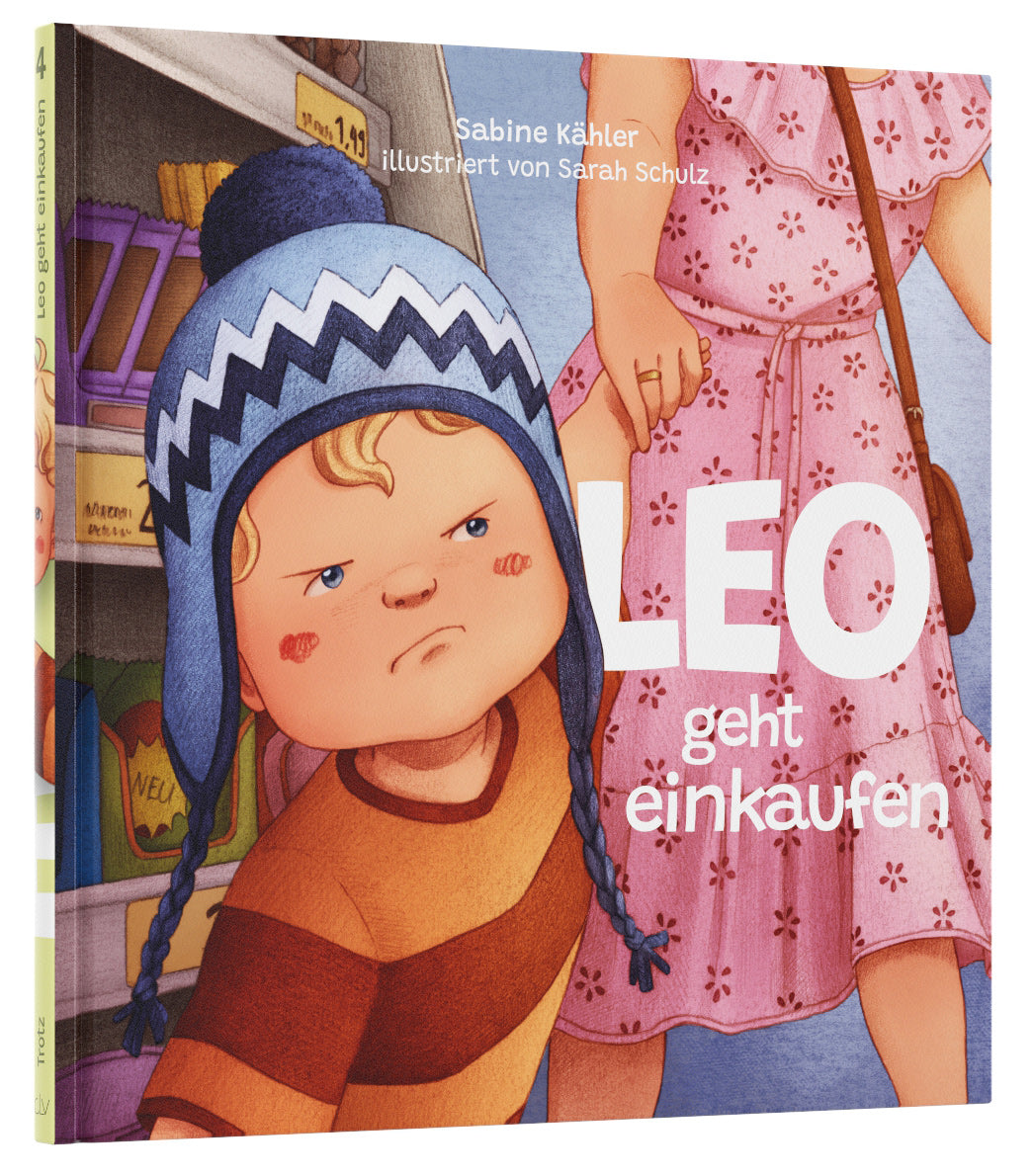 Leo geht einkaufen (Trotz) – Originalabbildung von CLV