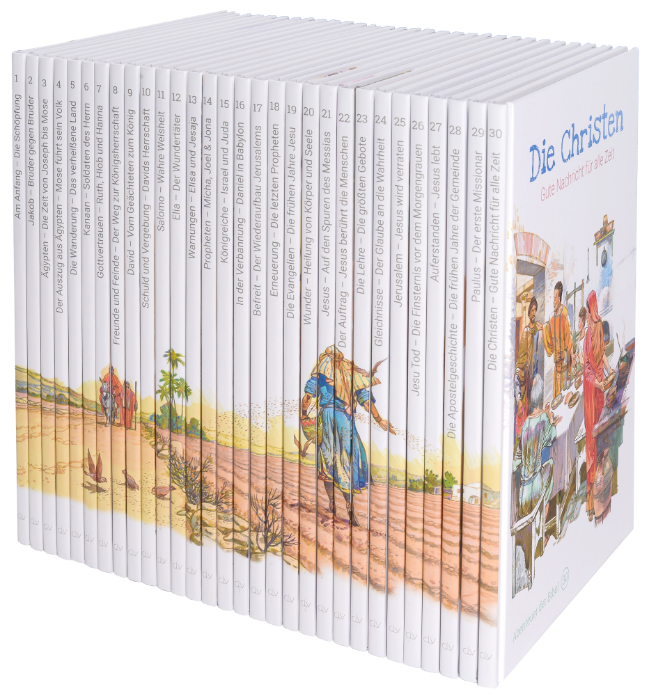 Abenteuer der Bibel – Kinderbibel in 30 Bänden – Originalabbildung von CLV