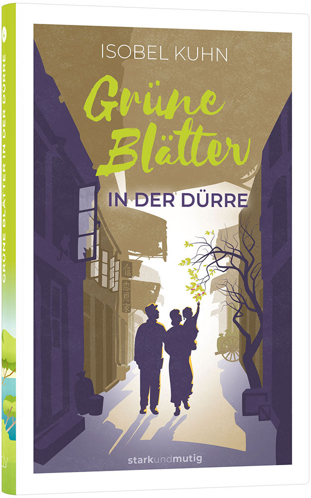 Grüne Blätter in der Dürre – Originalabbildung von CLV