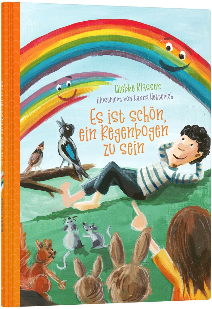 Es ist schön, ein Regenbogen zu sein – Originalabbildung von CLV