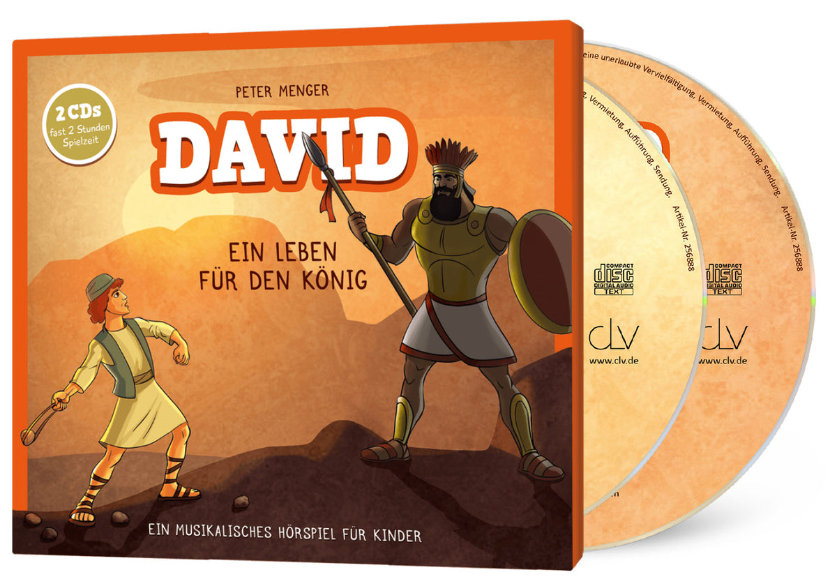 David – Ein Leben für den König (Hörspiel) – Originalabbildung von CLV