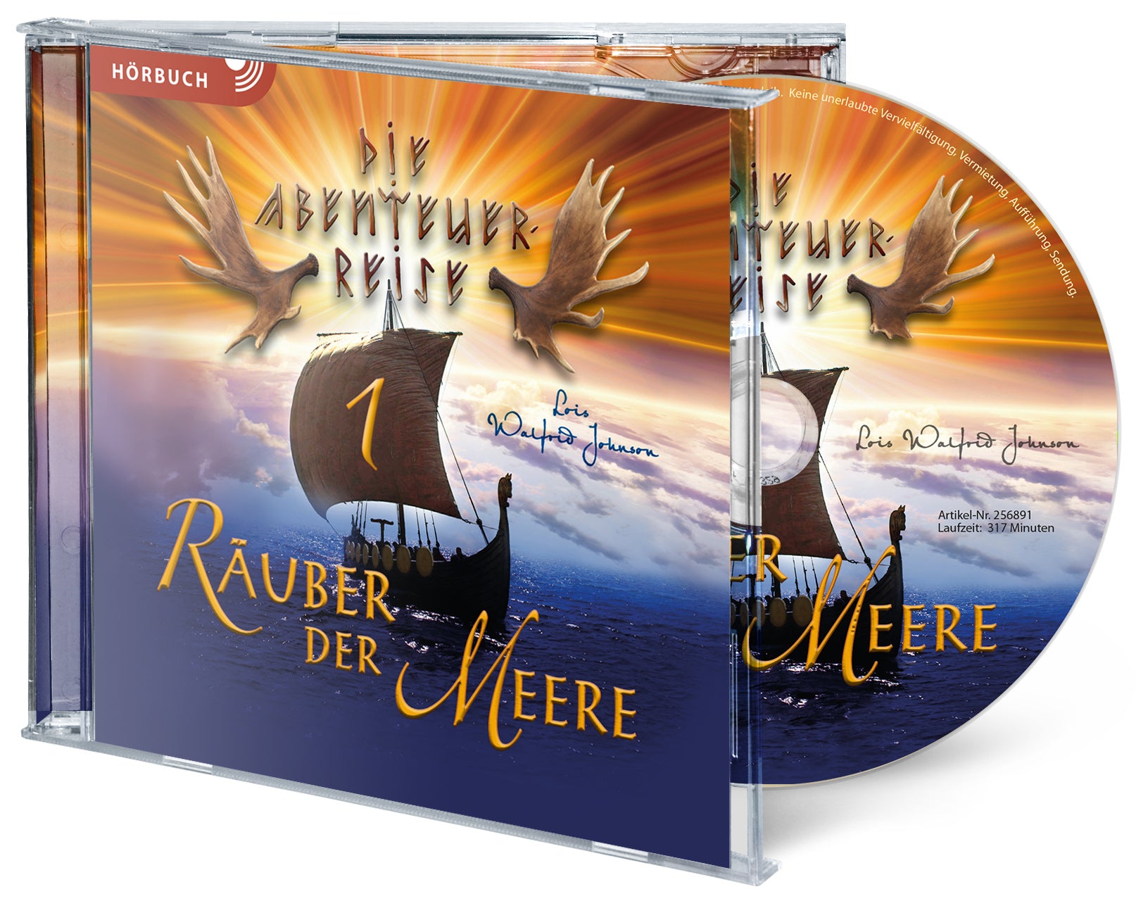 Abenteuerreise 1: Räuber der Meere (Hörbuch [MP3]) – Originalabbildung von CLV