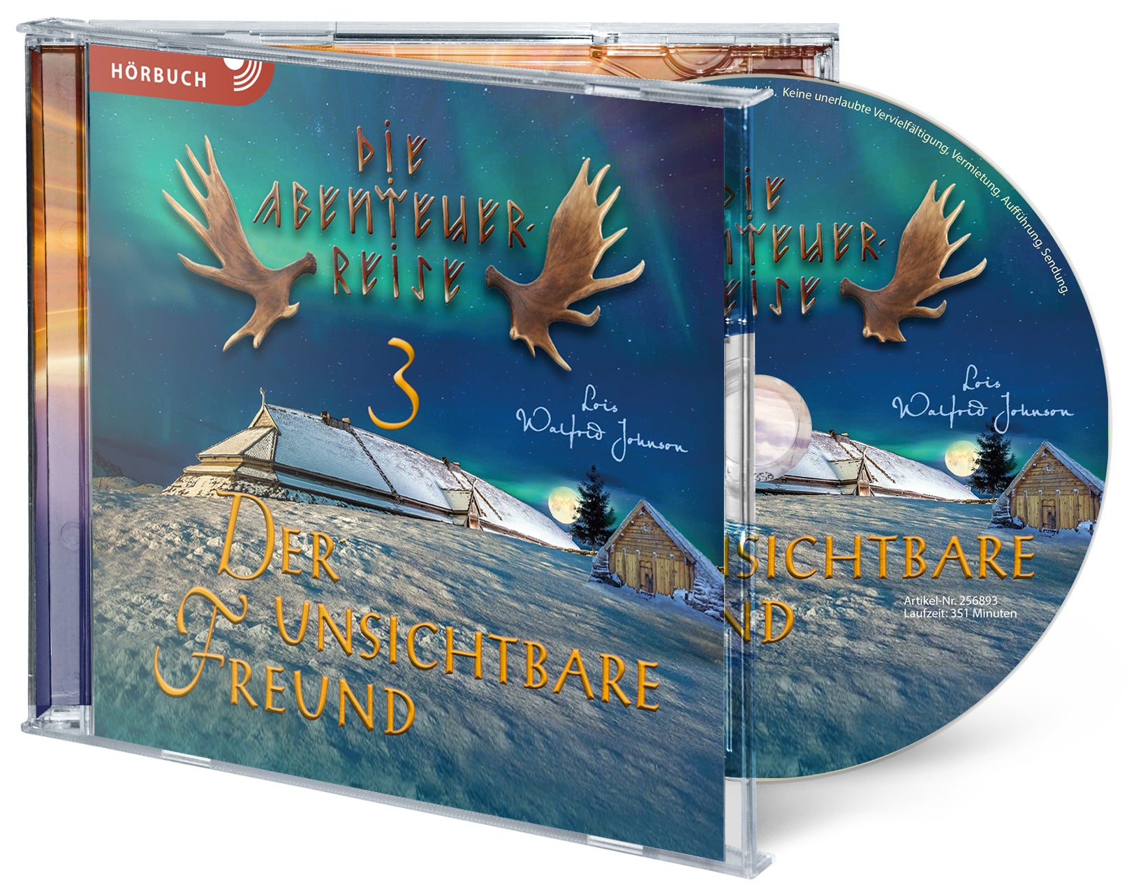 Abenteuerreise 3: Der unsichtbare Freund (Hörbuch [MP3]) – Originalabbildung von CLV