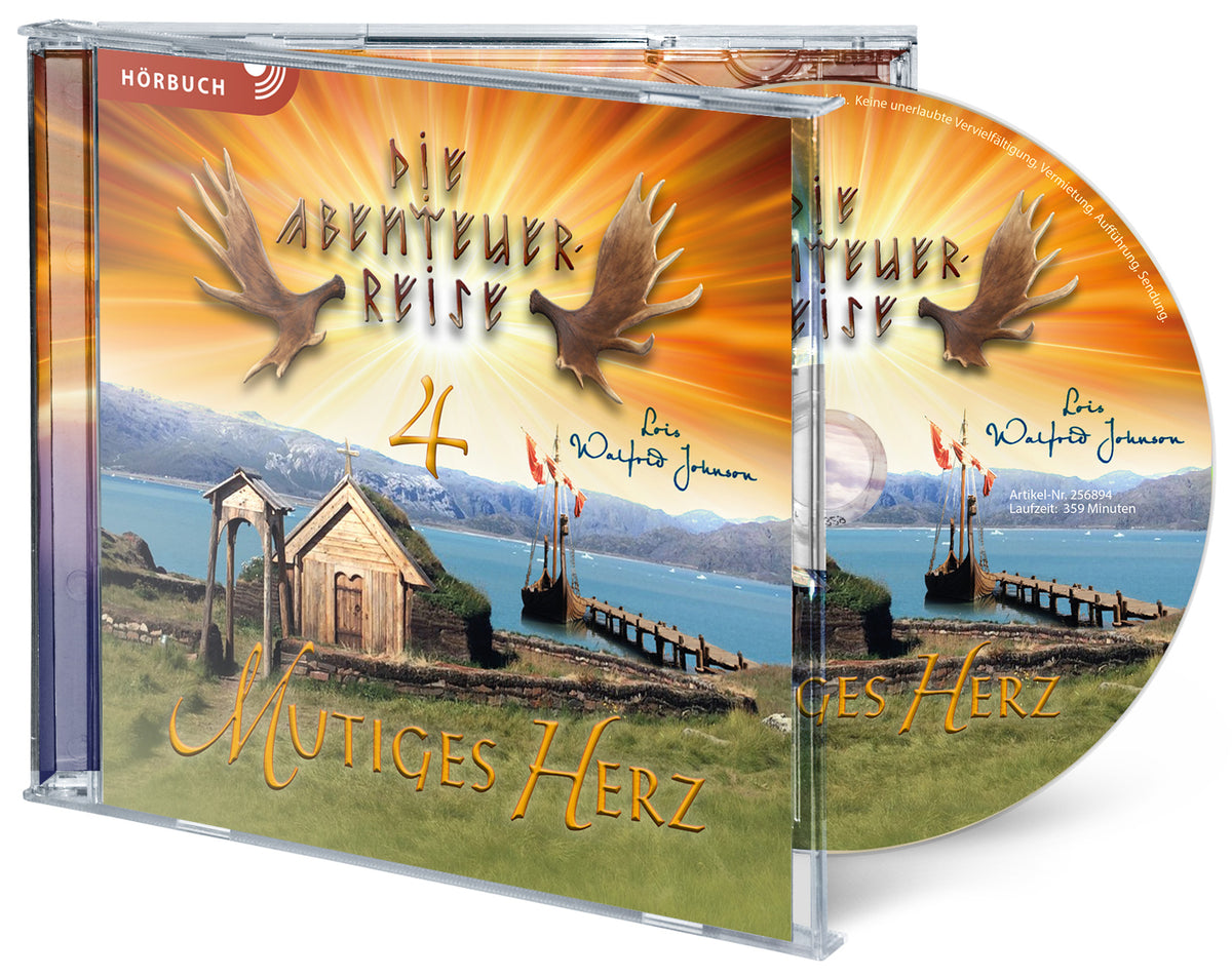 Abenteuerreise 4: Mutiges Herz (Hörbuch [MP3]) – Originalabbildung von CLV