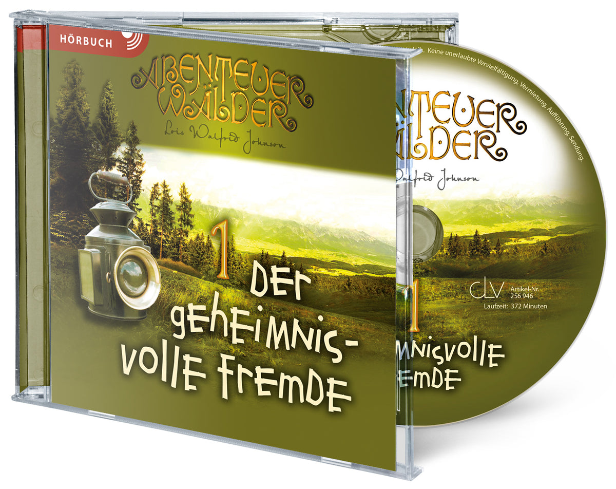 Abenteuerwälder 1: Der geheimnisvolle Fremde (Hörbuch [MP3]) – Originalabbildung von CLV
