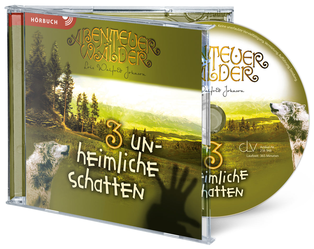 Abenteuerwälder 3: Unheimliche Schatten (Hörbuch [MP3]) – Originalabbildung von CLV