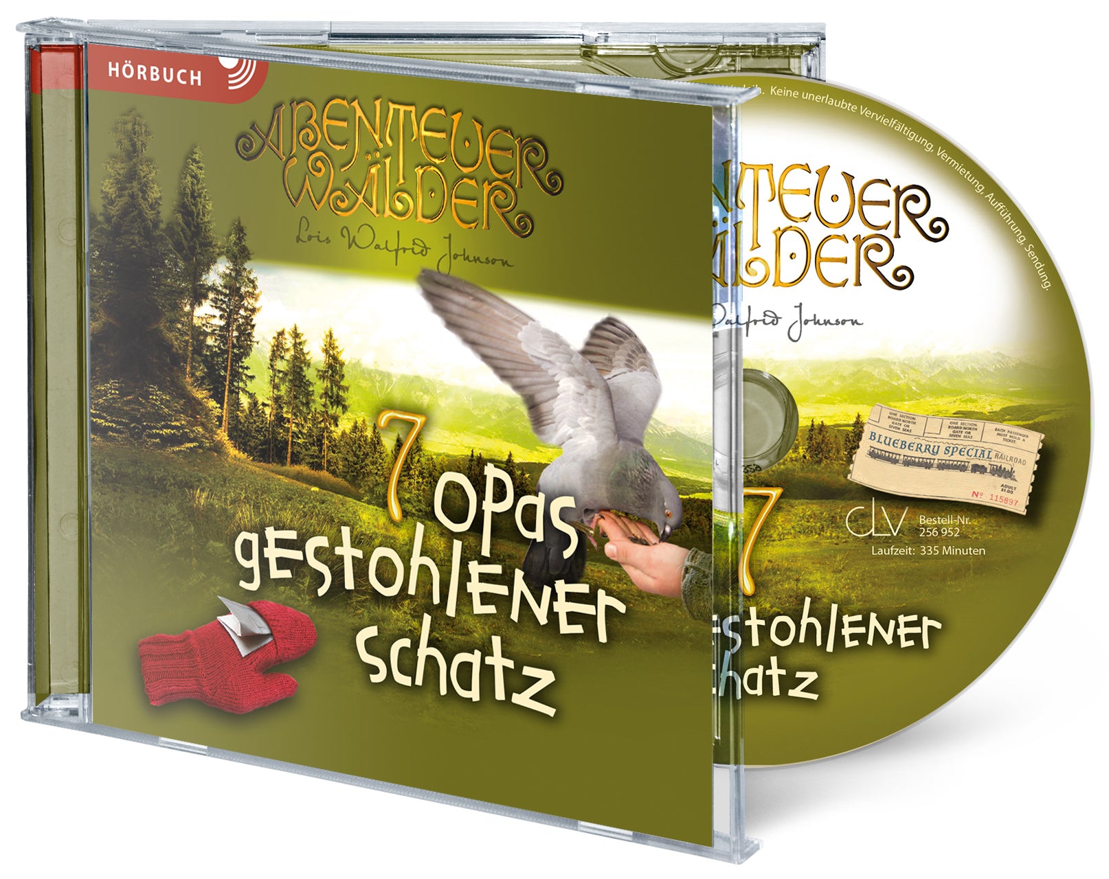Abenteuerwälder 7: Opas gestohlener Schatz (Hörbuch [MP3]) – Originalabbildung von CLV
