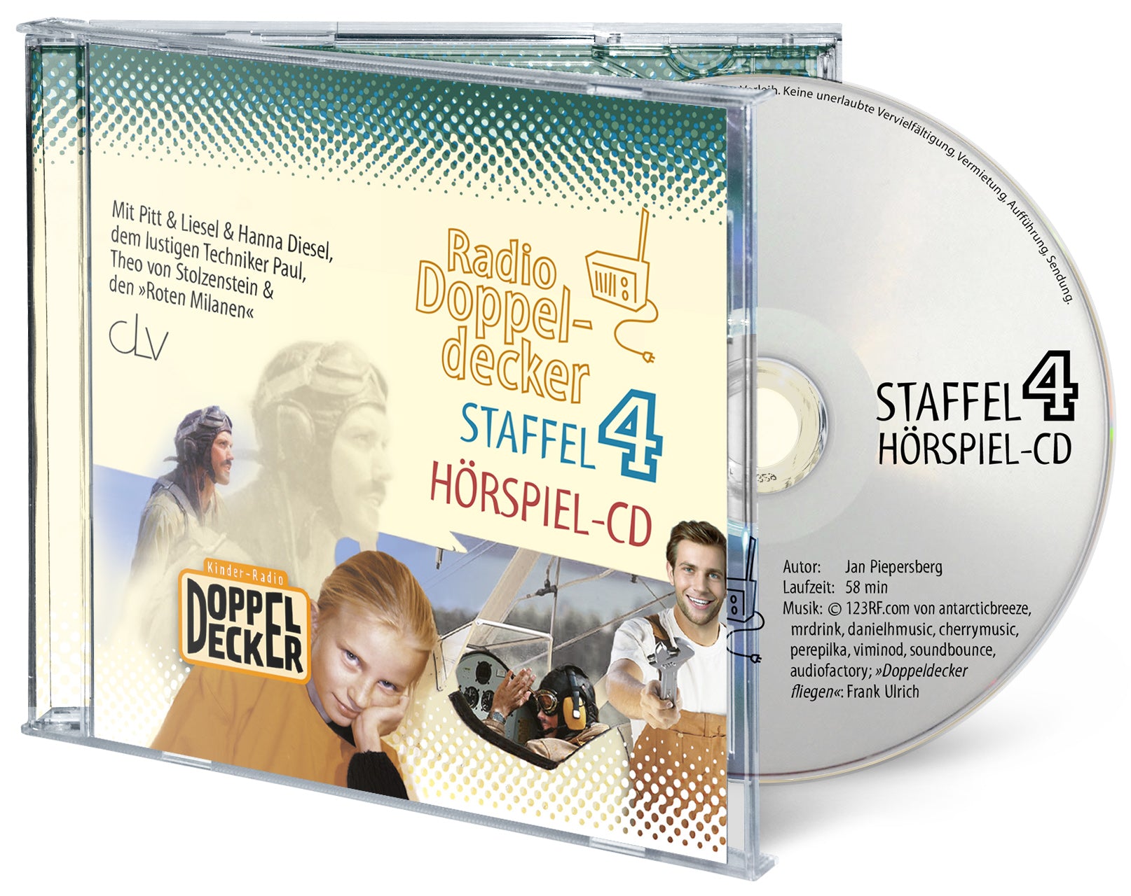 Doppeldecker - Staffel 4 – Originalabbildung von CLV