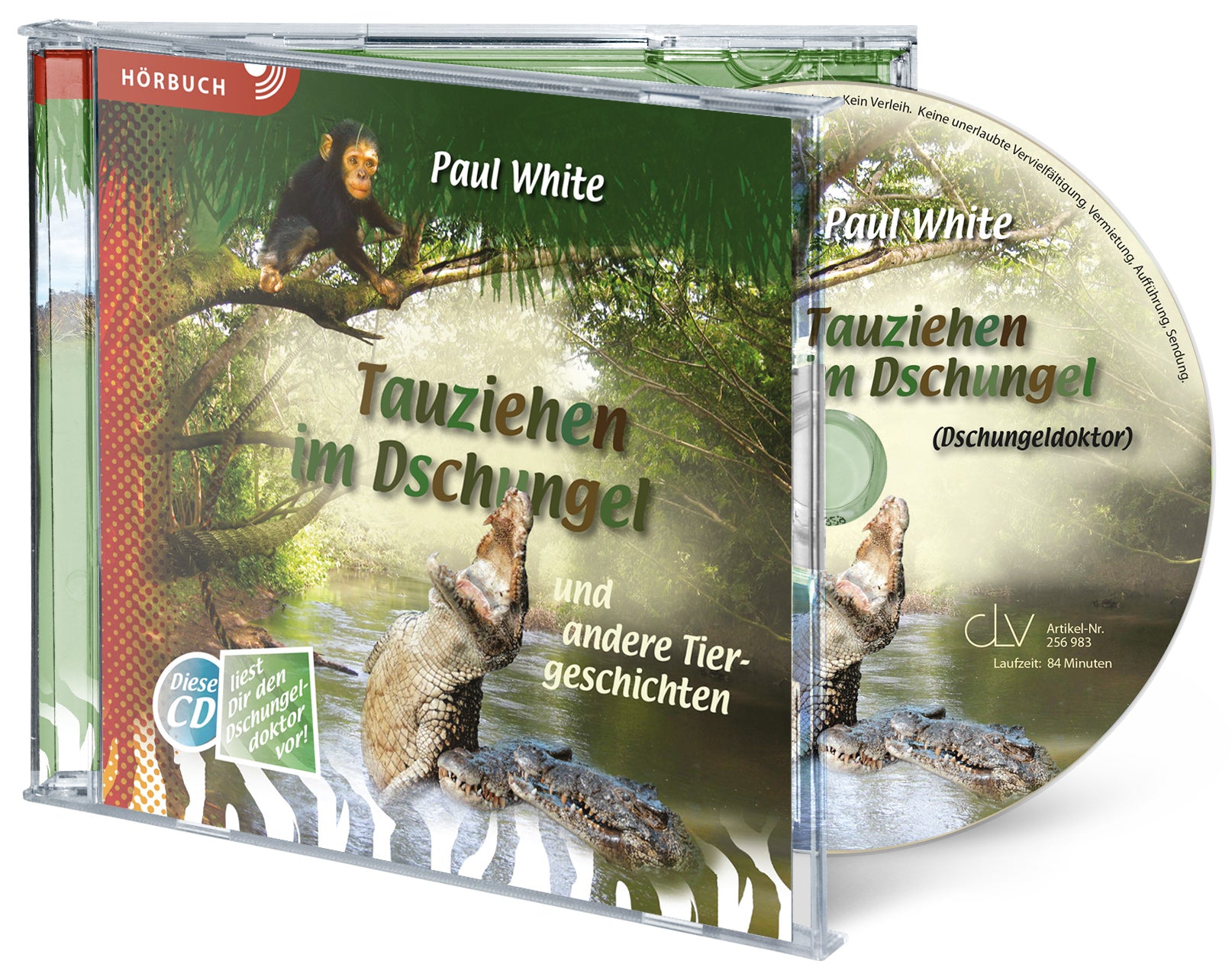 Tauziehen im Dschungel (Hörbuch [MP3]) – Originalabbildung von CLV