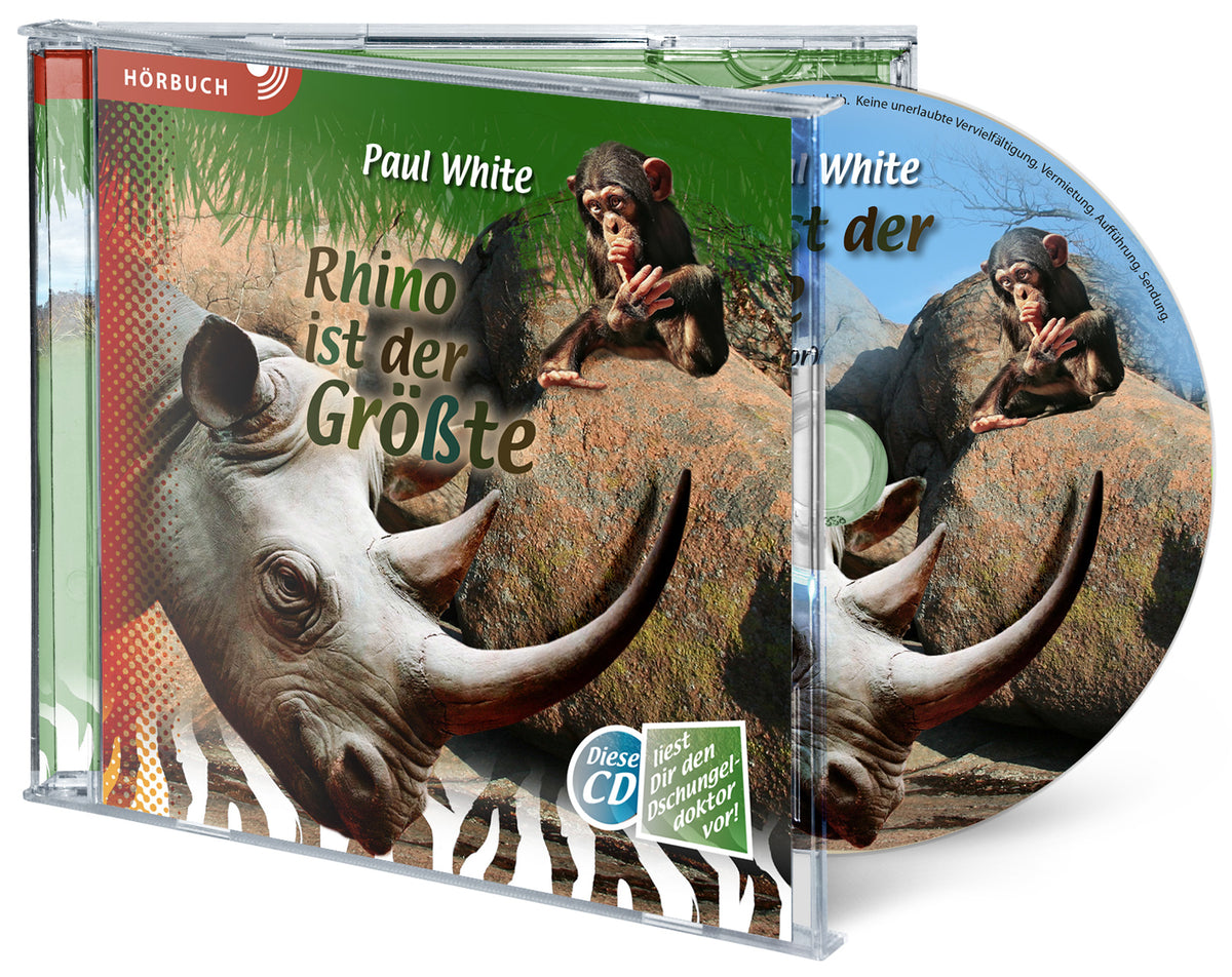 Rhino ist der Größte (Hörbuch [MP3]) – Originalabbildung von CLV