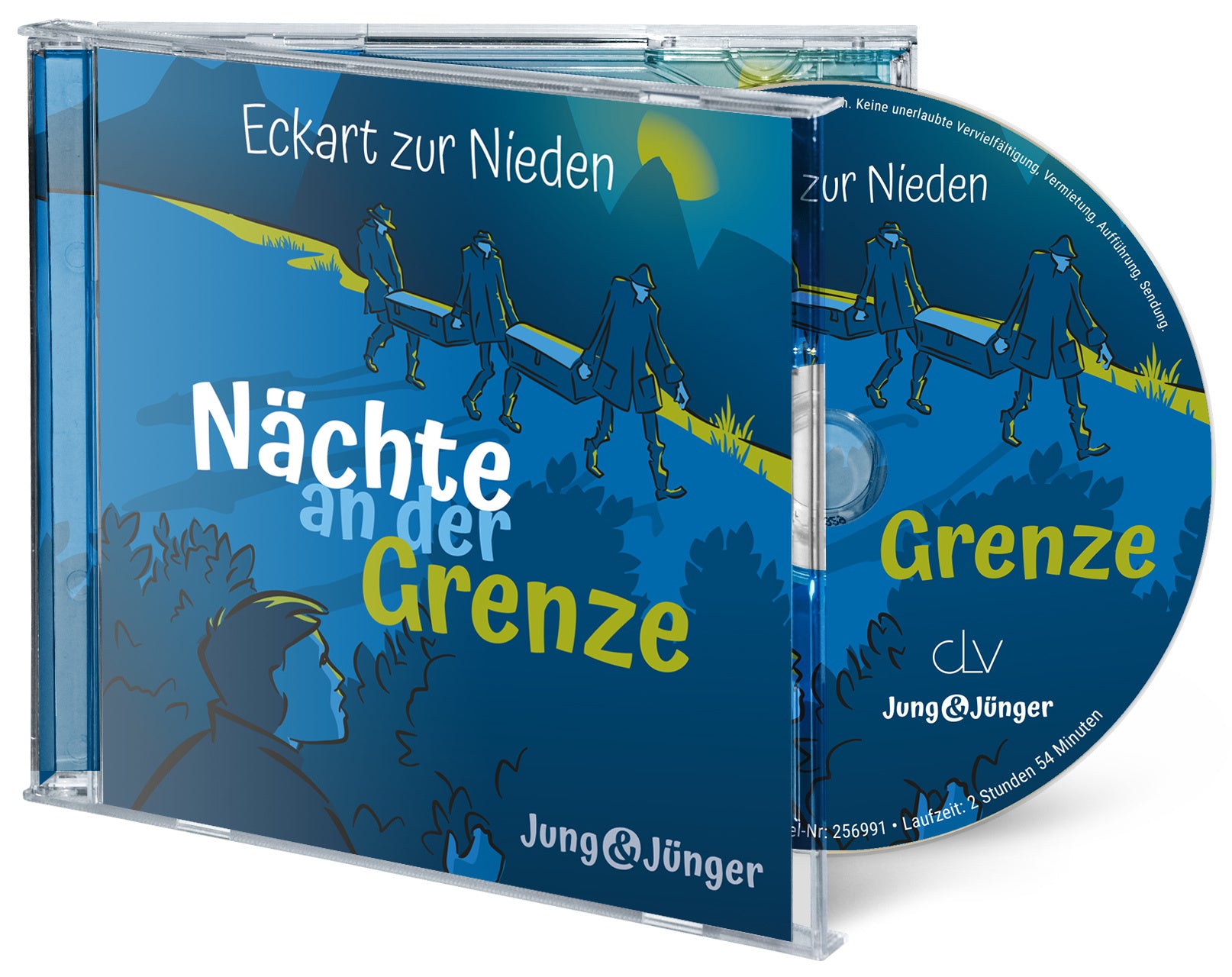 Nächte an der Grenze (Hörbuch [MP3]) – Originalabbildung von CLV