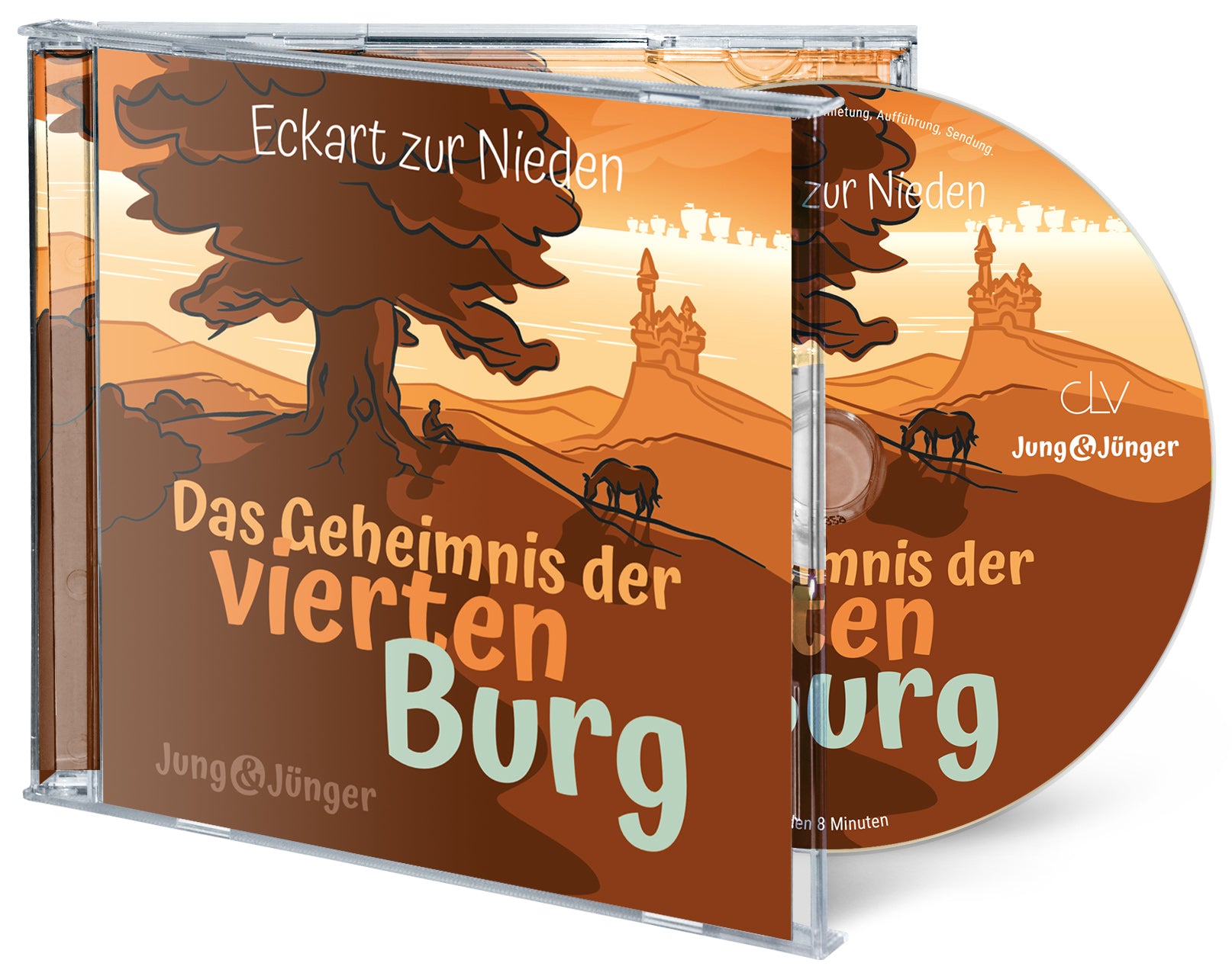 Das Geheimnis der vierten Burg (Hörbuch [MP3]) – Originalabbildung von CLV