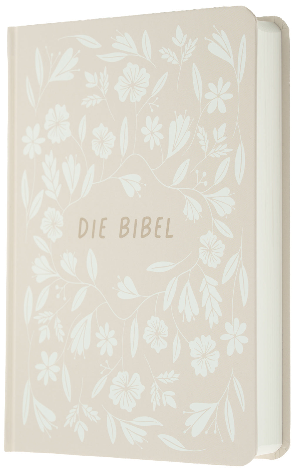 Schlachter 2000 Bibel - Taschenausgabe (Hardcover, farbiger Einband »Floral«) – Buchcover