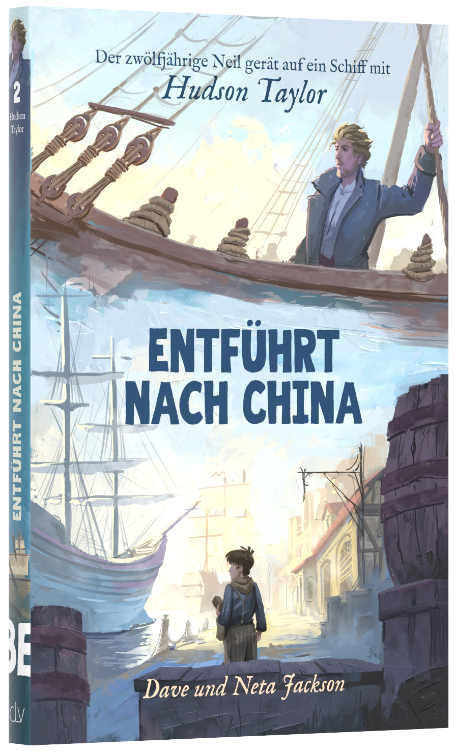 Entführt nach China (Hudson Taylor) – originales CLV-Produktbild mit transparentem Hintergrund